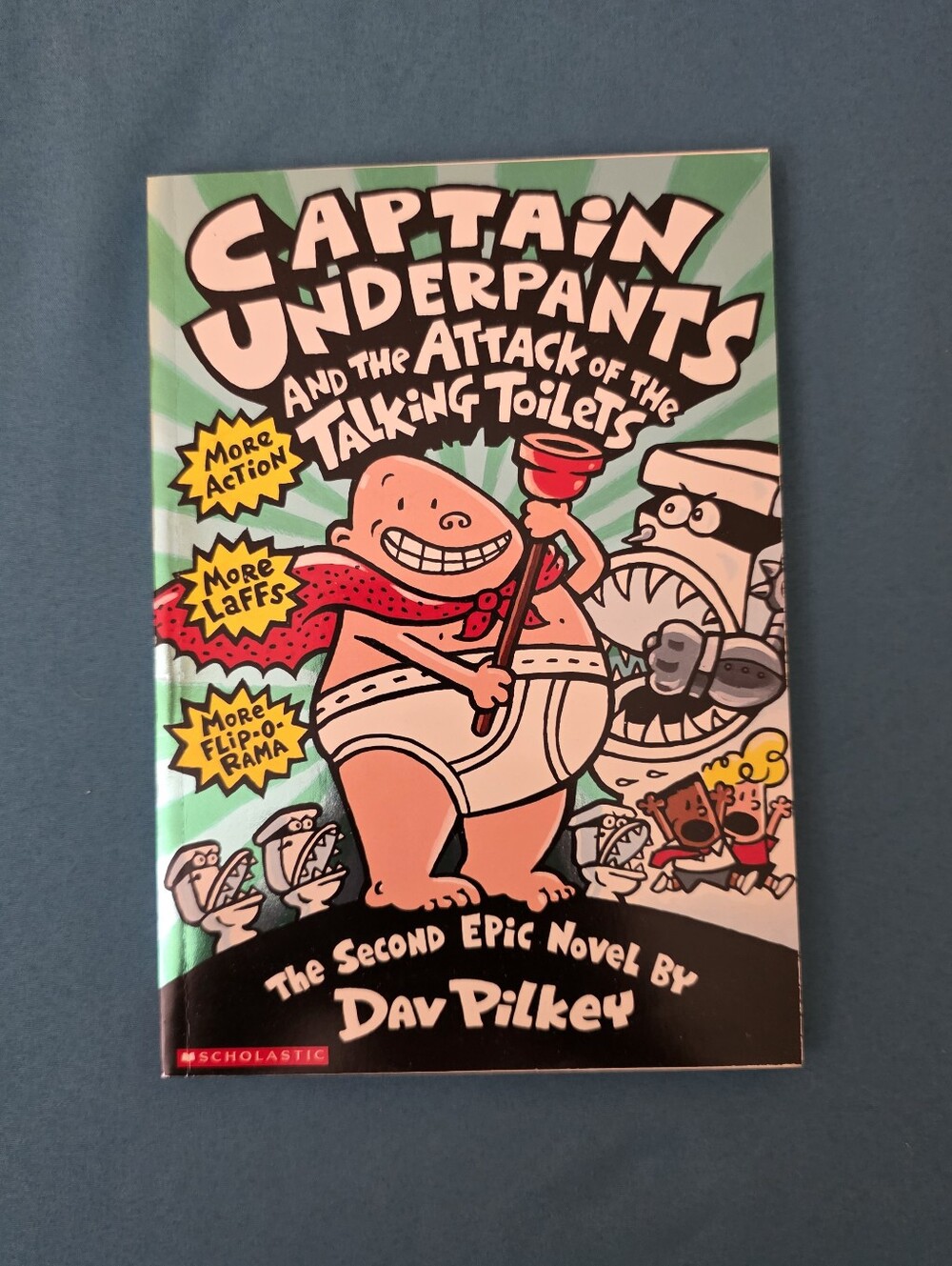 NWOT Captain Underpants And The Attack Of The Talking Toilets Book By Dav Pilkey